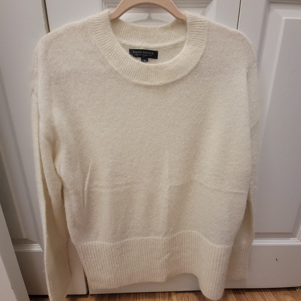 Banana Republic Soft Cream Pullover